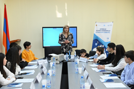 «ԱՌՑԱՆՑ ԱՆՎՏԱՆԳՈՒԹՅՈՒՆԸ ԵՐԵԽԱՆԵՐԻ ԱՉՔԵՐՈՎ» ԹԵՄԱՅՈՎ ԿԼՈՐ ՍԵՂԱՆ-ՔՆՆԱՐԿՈՒՄ